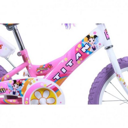 16" Titan Flower Princess Girls' BMX Bike