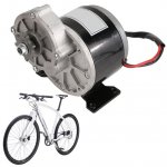 Octpeak Scooter Brush Motor, Durable DC Gear Reduction Motor, Aluminum Brushed DC Motors Reductor MY1025Z2 12V 250W For Electric Bicycle Scooter