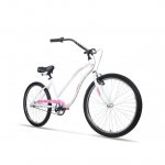 Apollo Beach Commander 26 inch, Internal 3 Speed Cruiser Bike, White