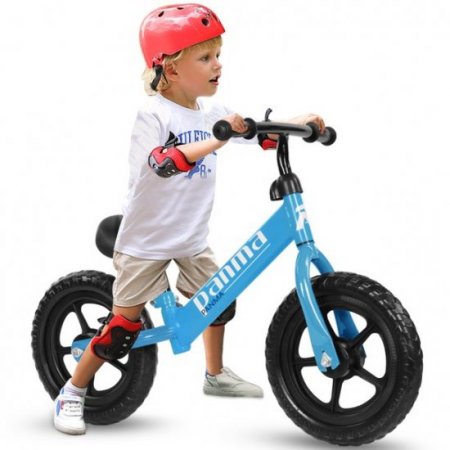 Bigsalestore Kids Balance Bike Sport Balance Bike for Kids Adjustable Seat Height, No Pedal, Lightweight, Solid Frame Easy Install for 2-6 Year Old Kids