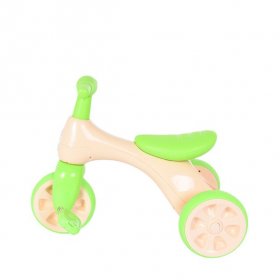 Cartoon Baby Balance Bike, Tricycle with Storage Box, Indoor Outdoor ,2-4 Age