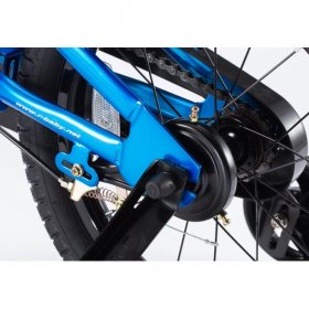 Royalbaby BMX Freestyle 14 In. Kid's Bike, Blue with two hand brakes (Open Box)