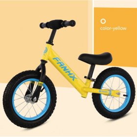 KUDOSALE 12'' Kids Balance Bike Walking Balance Carbon Steel Material Training for Toddlers 2-5 Years Old Children