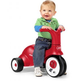 Radio Flyer, Scoot 2 Pedal, 2-in-1 Ride-on and Tricycle, Red