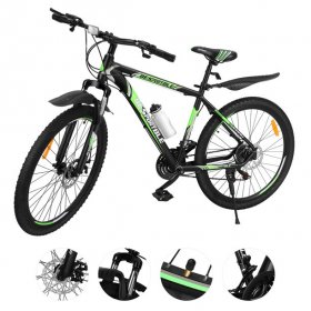 BESPORTBLE 21 Speeds Mountain Bike, Outroad Bike with Aluminum Frame Suspension Fork Mountain Bicycle