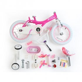 Royalbaby Bunny Girl's Bike 12 In. Kid's Bicycle, Pink (Open Box)
