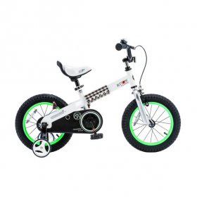 Royalbaby Buttons 12 In. Kid's Bicycle, Green (Open Box)
