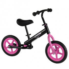 Boulevard F Kids Balance Bike for 2-5 Year Olds with Rubber Tires, Adjustable Seat, Easy Step Through Frame Bike for Boys and Girls, No Pedal Toddler Bike, Lightweight Kids Bicycle