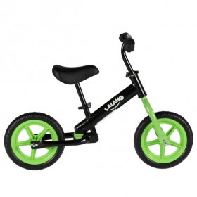 Abcelit Promotion Clearance Children Shining Bicylce Children's Balance Bike 2-5 Years Ride on Car 2 Wheels Height Adjustable Cycling Riding Bike Kid Bicycle with Gift Packing green