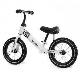 KUDOSALE 12" Baby Walker Kids Balance Bike No-Pedal Carbon Steel Frame Inflatable Tire w/ Adjustable Seat for Children Ages 2-6