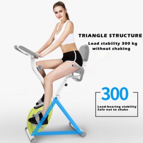Yotoy indoor Cycling Folding Magnetic Erection Bike Stationary Bike with Tablet Stand