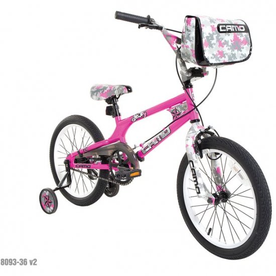 18\" Camo Decoy Girls\' Bike