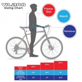 Vilano Diverse 3.0 Performance Hybrid Road Bike 24 Speed Disc Brakes