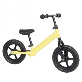 Mgaxyff Mgaxyff 4 Colors 12inch Wheel Carbon Steel Kids Balance Bicycle Children No-Pedal Bike, Kids Balance Bicycle