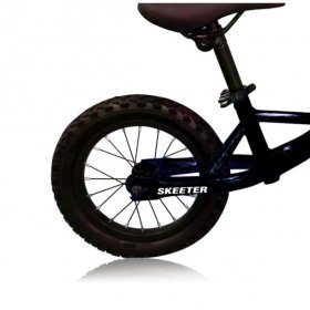 USToyOutlet USToyOutlet 12" Push Bike Balance Bicycle Steel Frame Air Tire, Black Wheel Kid's Bike - Black