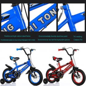 Mid-Ten Mid-Ten 16" Kid's Bike Bicycle Riding for 5-7 Years Old, Bicycle for Children Girls Boys Gifts, Anti-skid & Wear-resistant Tires with Mountain Wheels & Inner tube shockproof layer
