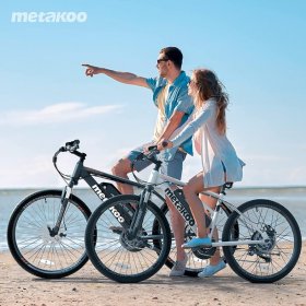 2021 new 26" Electric Bike Cybertrack 100, 3 Hours Fast Charge, BAFANG 350W Brushless Motor, 36V/10.4Ah Removable Lithium-Ion Battery, Electric Mountain Bike with Shimano 21-Speed and Suspension Fork