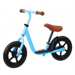 Generic Kids Balance Bike with Pedal Learn To Ride Pre Bike Sport Training Bicycle 12'' Wheels with Adjustable Handlebar & Seat, Blue, for Toddlers 2-6 Years Olds