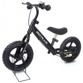 Boardwalk Ts & Things 12" Kids Balance Bike Scooter with Brakes and Bell