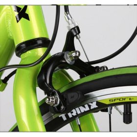 Trinx TEMPO1.0 700C Road Bike 21 Speed Racing Bicycle Black Green