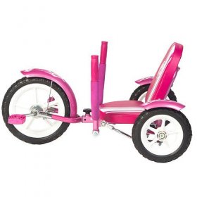 Mobo Mity: A Toddler's Ergonomic Three Wheeled Cruiser - Pink
