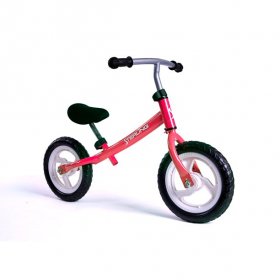 WonkaWoo WonkaWoo Ride and Glide Mini-Cycle Balance Bike, Red, 12"
