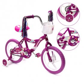 ChromeWheels ChromeWheels Boys' and Girls' Bike, 12" Kid's Bicycle for 2-4 Years Old, EVA Tires, Training Wheels with Coaster Brake