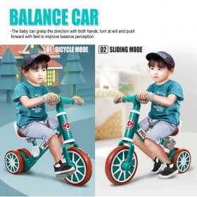 Stoneway Kids Balance Bike, Lightweight Sport Training Bicycle Learn To Ride No Pedal Push Balance Walker W/ Height Adjustable Seat for Toddler & Children Ages 0.5 to 1.5 Years Old