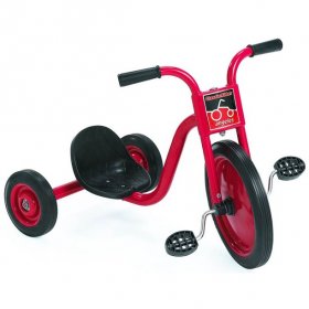 10 in. Pedal Pusher LT Trike in Red and Black - Set of 2