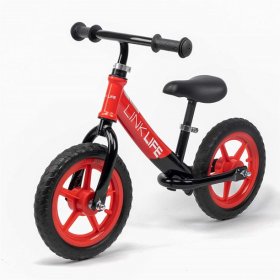 Superjoe 12" Kids Balance Bike No Pedal Toddler Bicycle with Adjustable Seat Learn To Ride Bike, Red