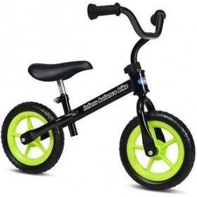 Costway Adjustable Toddler Running Balance Bike with Non-slip Handle-Black