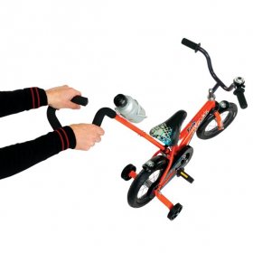 12" Schwinn Orange Grit Boys' Bike with Removable Push Handle
