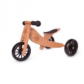 Kinderfeets Kinderfeets Durable Wooden Tiny Tot 2 in 1 Balance Bike and Tricycle
