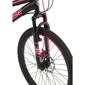 Mongoose Excursion mountain bike 24-inch wheels 21 speeds girls frame black pink