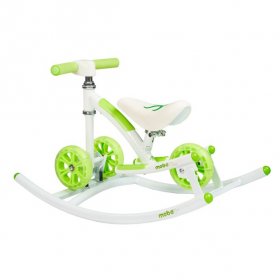 Mobo Mobo Wobo 2-in-1 Rocking Baby Balance Bike, 1-3 Years Old, Baby Ride-On Toy, Green