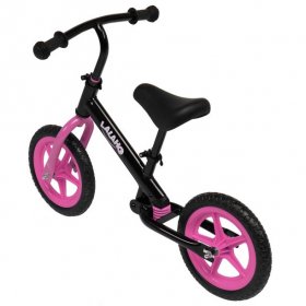 YOFE YOFE Ride On Toy for Children 2-4 Years Old, Lightweight Kids Balance Bike with Wear-resistant Wheel, Height-adjustable Handlebar/Cushioned Seat, Outdoor No-Pedal Bicycle for Boy Girl, Pink, D1536