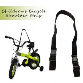 Julam Shoulder Strap Adjustable Portable Nylon Buckle Belt for Children' S Bicycles Scooters Balance Bikes
