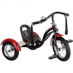 Schwinn Roadster Tricycle for Toddlers and Kids, Black