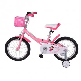 Trinx TRINX 14" Cartoon Pattern Girls' Bike, Kid Bike for 3-5 Years Old Girl Pink
