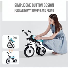 Rolling King 3-in-1 Tricycle for Kids from 2 Years to 5 Years Old