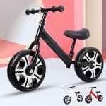 SINGES 12" Kids Scooter Balance Bike, Riding Learning Lightweight Balance Bicycle Without Pedal For Ages 3-8 Years Toddlers