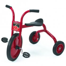 14 in. Trike in Red and Black - Set of 2