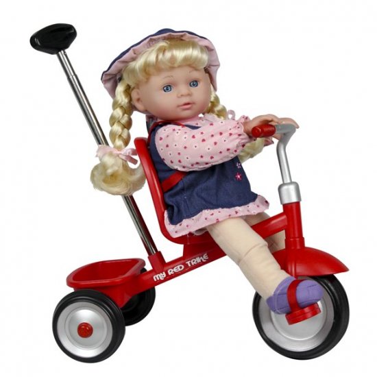 12\" Baby Doll With Trike