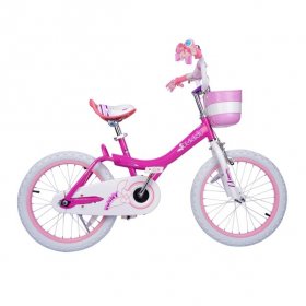 RoyalBaby Bunny Girl's Bike Fushcia 18 inch Kid's bicycle