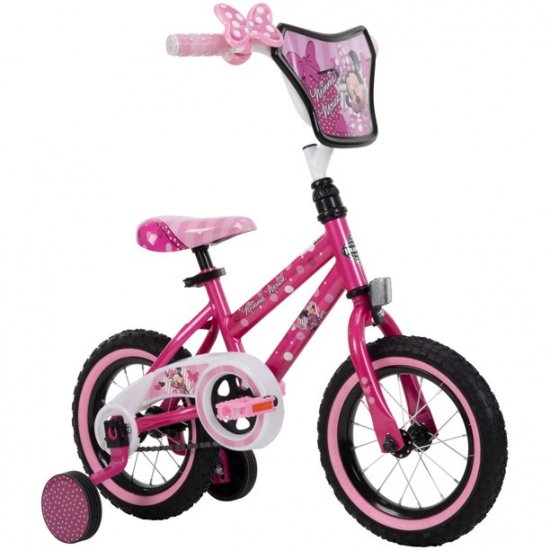 12-inch Disney Minnie Mouse Bike for Girls\' by Huffy
