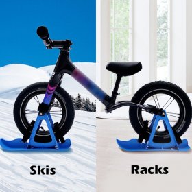 Anself Children Bike Snowboard Kids Bicycle DIY balance bike equipment Ski board skis Scooter
