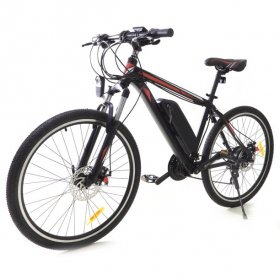 26" 24 Speed Bicycle 250W 36V 7.5-8AH Adult Electric Mountain Bike MTB E-bike250W 36V 7.5-8AH Adult Electric Mountain Bike 23KM Speed 28KM/h