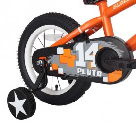 Joystar Joystar Pluto 14 Inch Ages 3 to 5 Kids Pedal Bike with Training Wheels, Orange