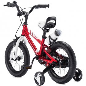 Royalbaby BMX Freestyle 14 In. Kid's Bike, Red with two hand brakes (Open Box)