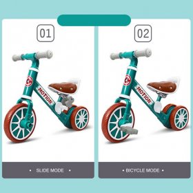 Novashion Baby Balance Bike, Cute Toddler Bikes 12-36 Months Gifts for 1 Year Old Girl Bike to Train Baby from Standing to Running with Adjustable Seat Silent & Soft 3 Wheels
